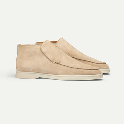 Tiago | Botines De Ante Estilo Loafer