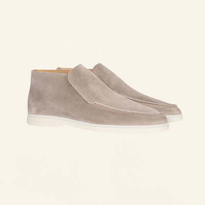 Tiago | Botines De Ante Estilo Loafer