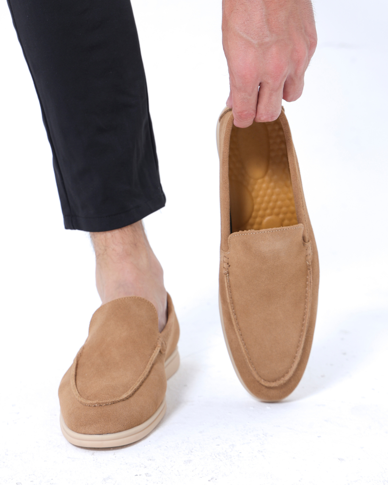 Juan-Carlos | Mocasín De Ante De Lujo