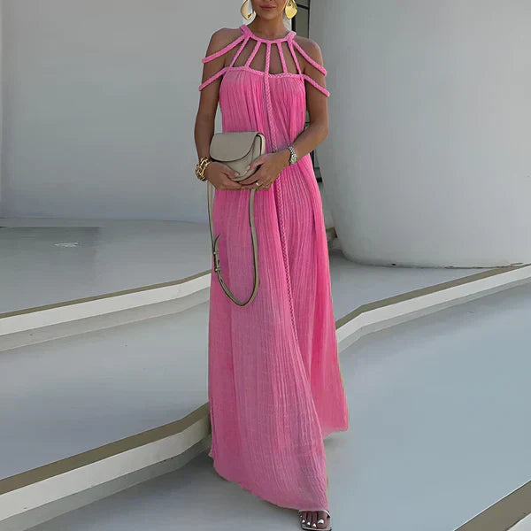 Nefira | Vestido Con Tirantes Delgados Y Espalda Descubierta Karol Firenze