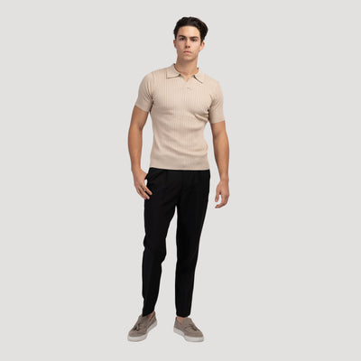 Matteo | Camisa Polo De Punto Texturizado