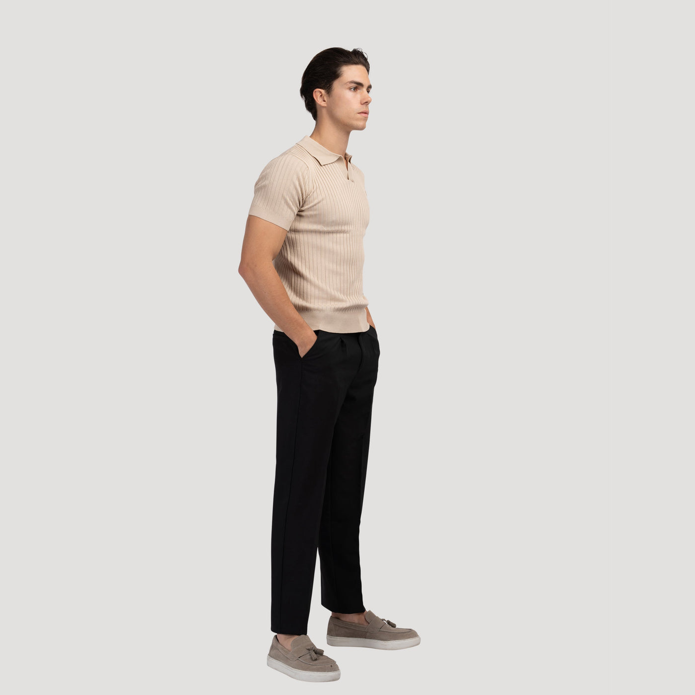 Matteo | Camisa Polo De Punto Texturizado
