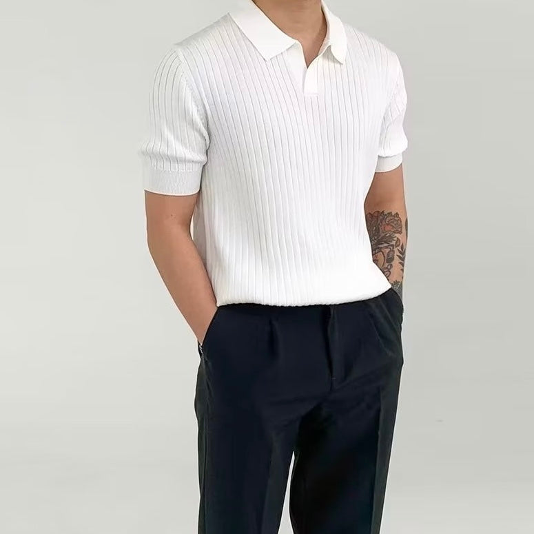 Matteo | Camisa Polo De Punto Texturizado