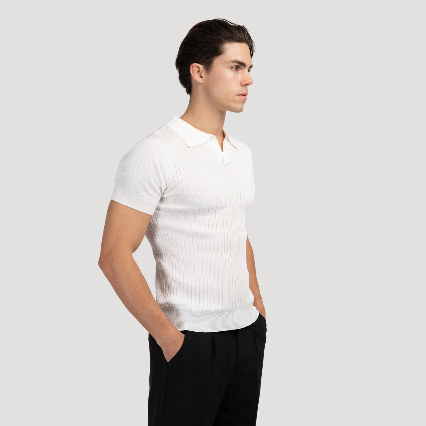 Matteo | Camisa Polo De Punto Texturizado