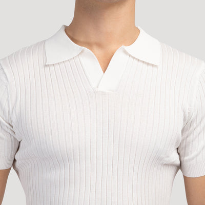 Matteo | Camisa Polo De Punto Texturizado