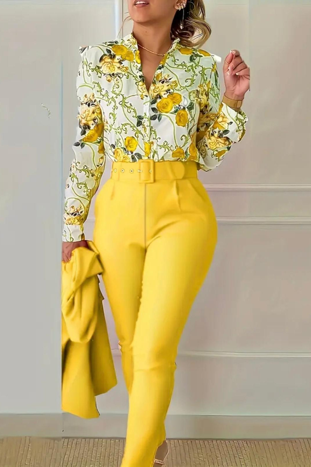 Elena | Conjunto Elegante De Tres Piezas