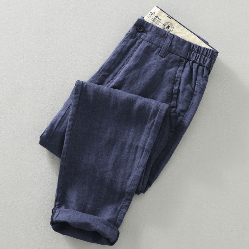 Ali | Pantalones Casual De Lino