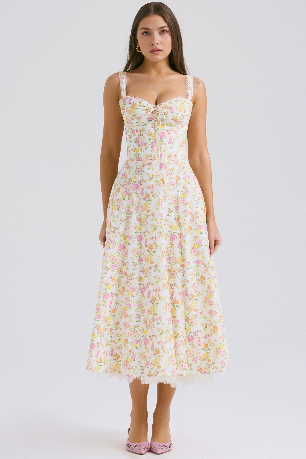 Noelia | Vestido Bustier De Encaje Valentina