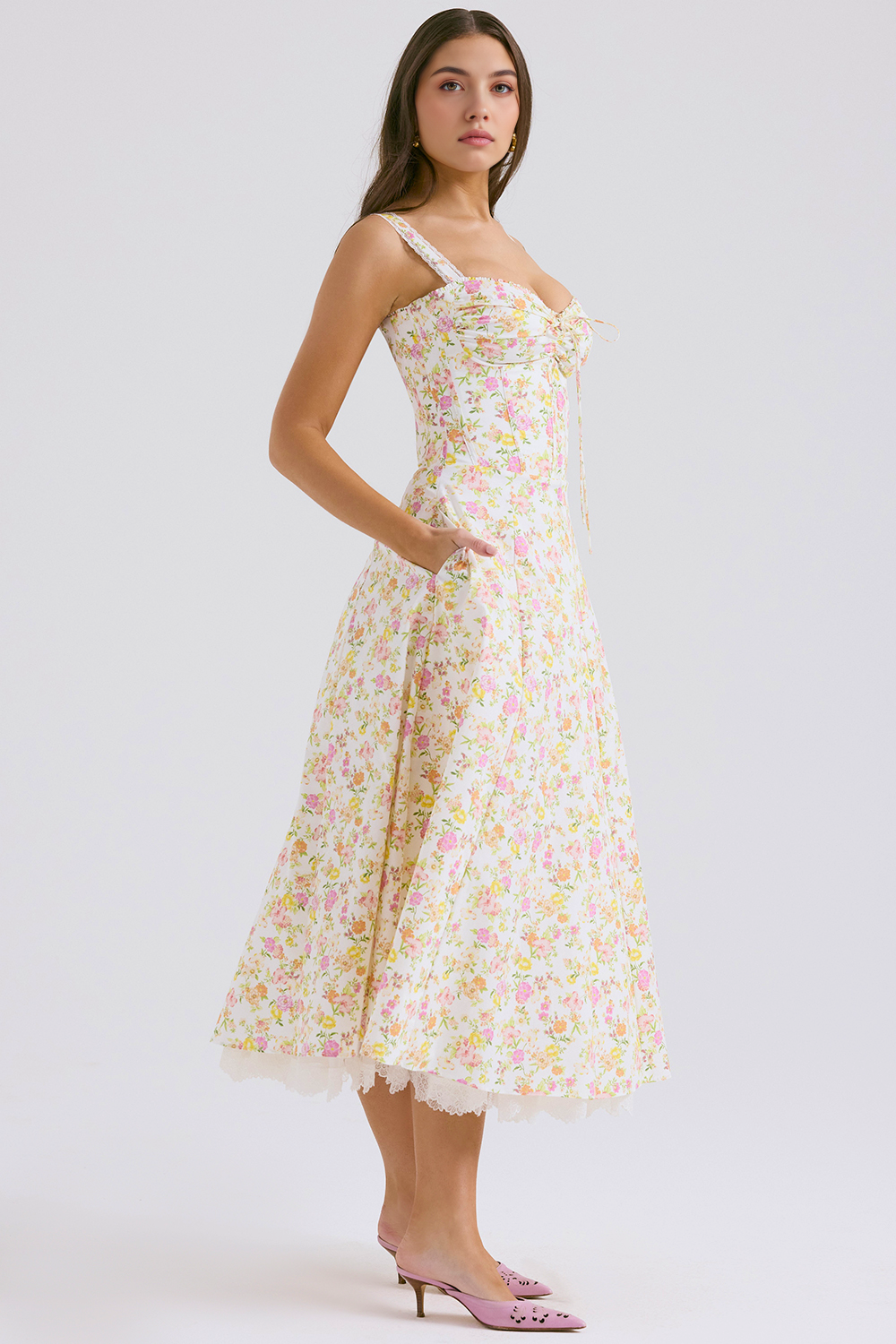 Noelia | Vestido Bustier De Encaje Valentina