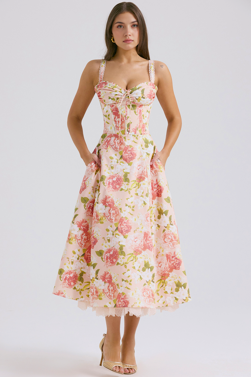 Noelia | Vestido Bustier De Encaje Valentina