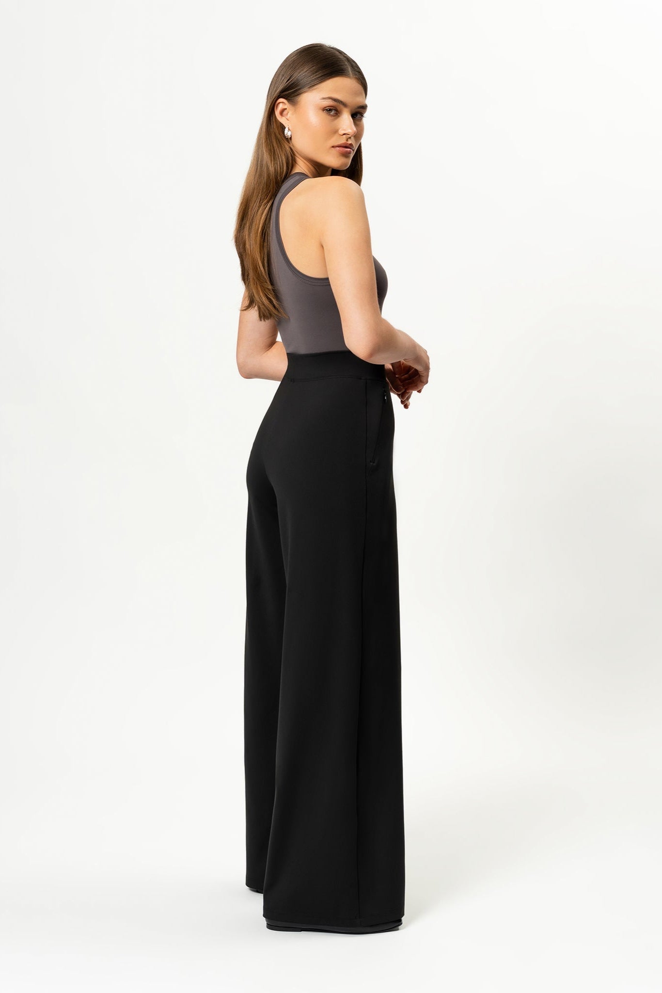 Blanca | Pantalones De Pierna Ancha