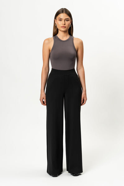 Blanca | Pantalones De Pierna Ancha
