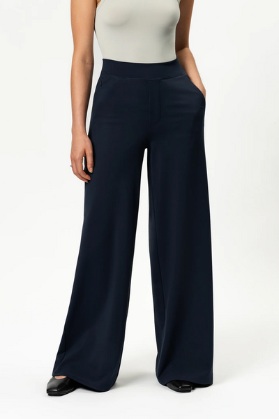 Blanca | Pantalones De Pierna Ancha