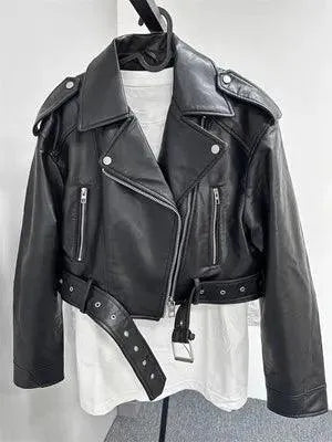 Vittoria | Chaqueta De Cuero Corto - Retro - Cuero De Alta