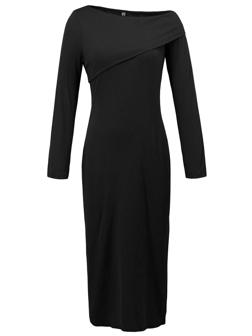 Carmen | Amira Vestido Midi Asimétrico Con Hombro Descubierto Karol Firenze