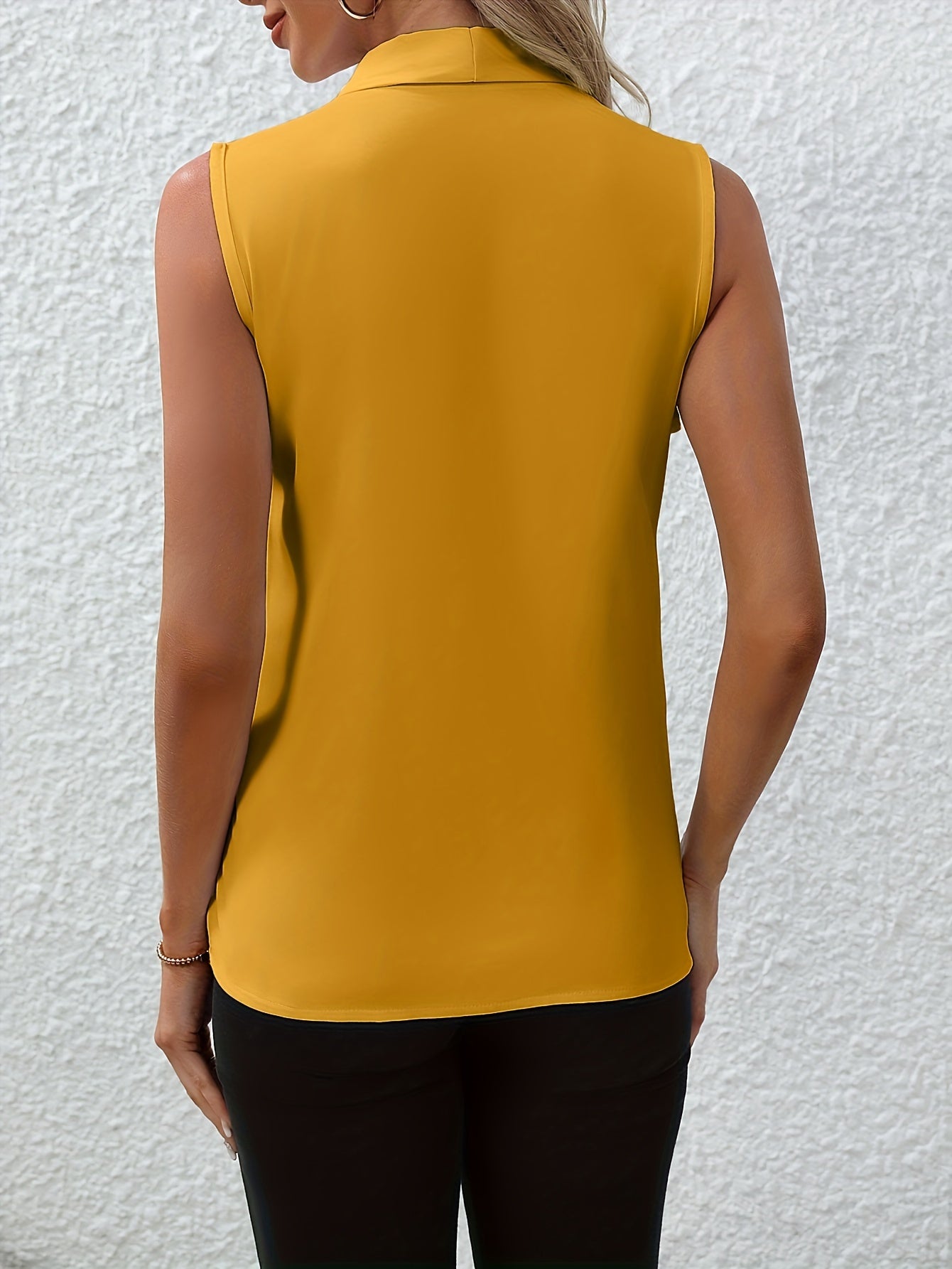 Annabel  | Blusa elegante sin mangas  con escote en V elegante Mijn winkel