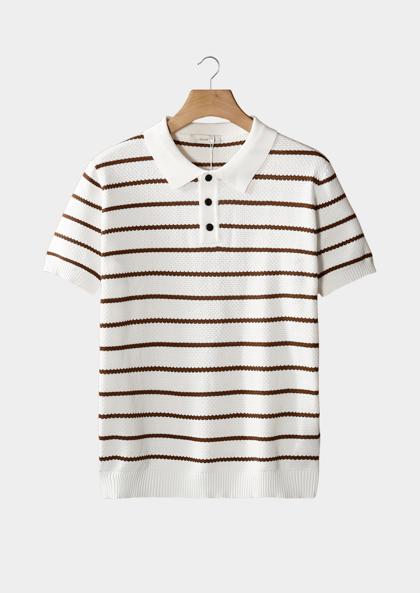 Miguel | Polo De Botón Texturizado A