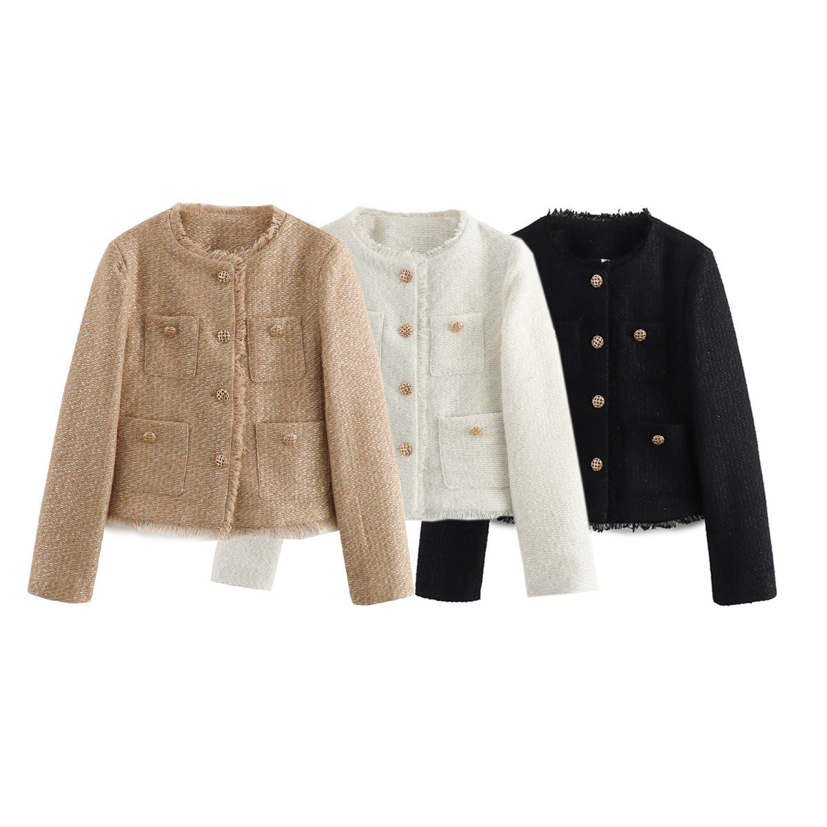 ALINA | Chaleco Elegante De Tweed