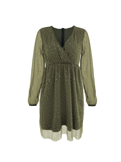 Isabel | Ewelina Vestido Mini Con Detalles Brillantes Karol Firenze