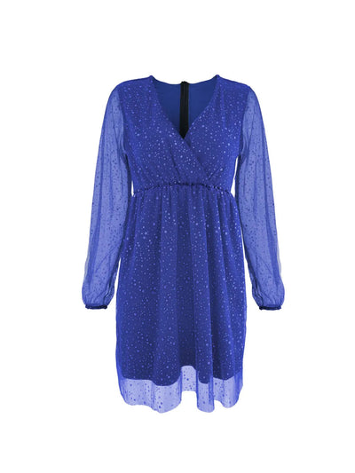 Isabel | Ewelina Vestido Mini Con Detalles Brillantes Karol Firenze