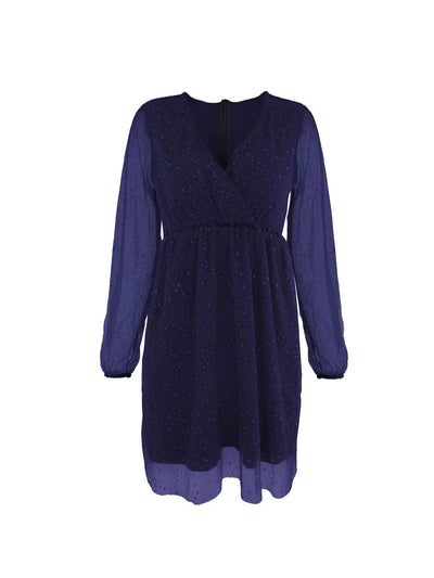 Isabel | Ewelina Vestido Mini Con Detalles Brillantes Karol Firenze