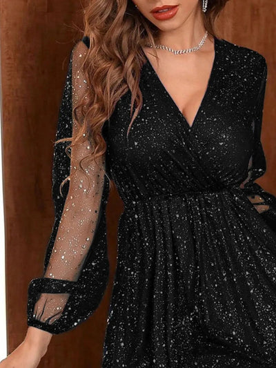 Isabel | Ewelina Vestido Mini Con Detalles Brillantes Karol Firenze