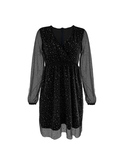 Isabel | Ewelina Vestido Mini Con Detalles Brillantes Karol Firenze