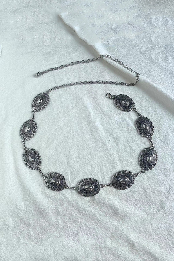 Raegan | Cadena de Cintura Geométrica Retro Mijn winkel