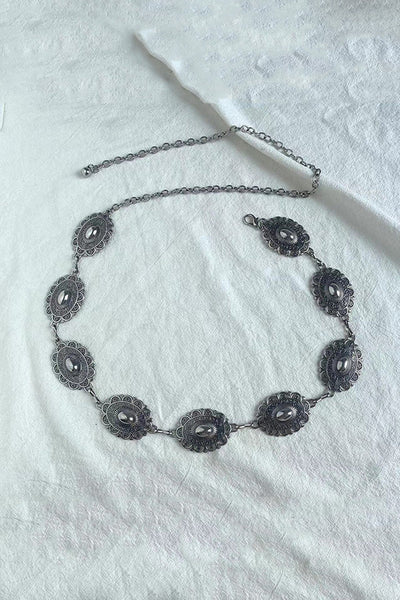 Raegan | Cadena de Cintura Geométrica Retro Mijn winkel