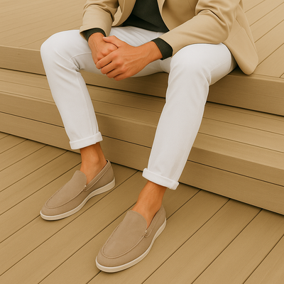 Alexandros | Mocasines Elegantes De Ante