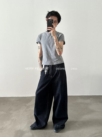 Erik | Jeans Anchos De Lavado Pesado