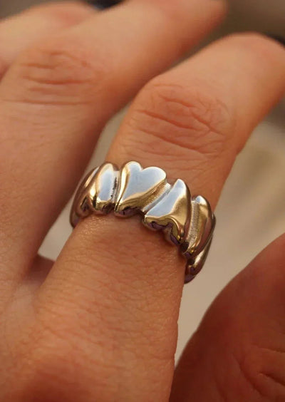 Hazel | Anillo de Corazón Envolvente Mijn winkel