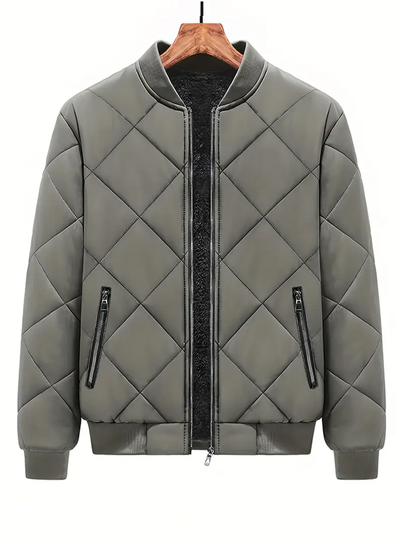 Carlos-Alberto | Chaqueta Bomber Acolchada De Diamante