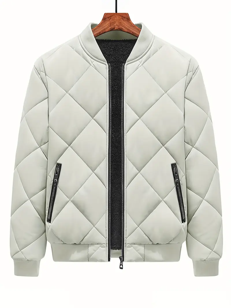 Carlos-Alberto | Chaqueta Bomber Acolchada De Diamante