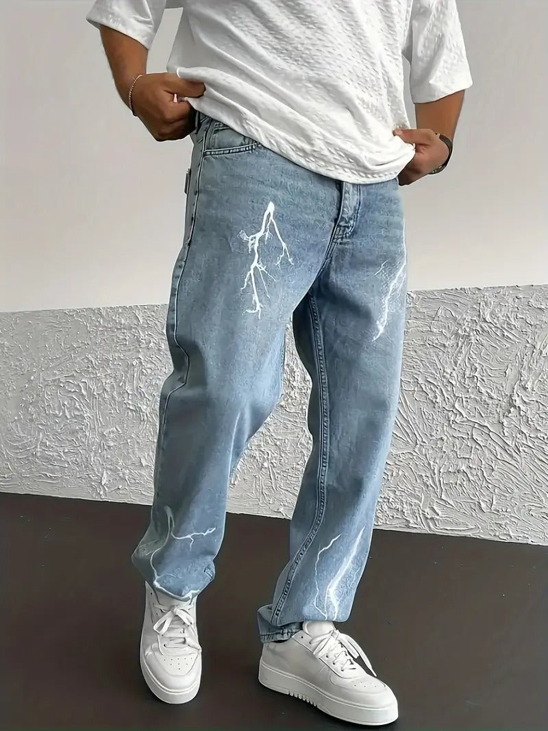 Ethan | Jeans De Corte Relajado Lightning