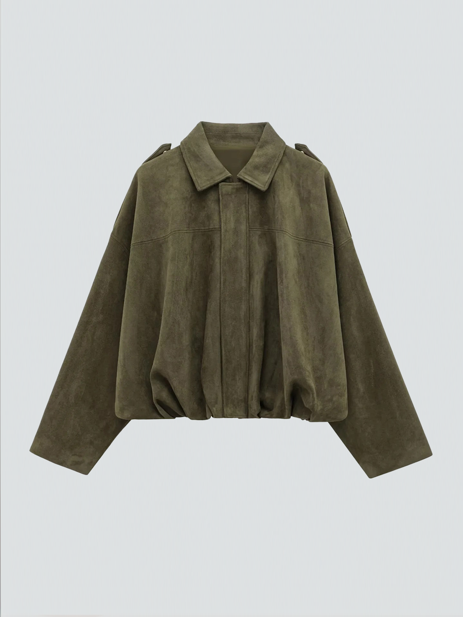 FAYE | Chaqueta Oversize De Ante