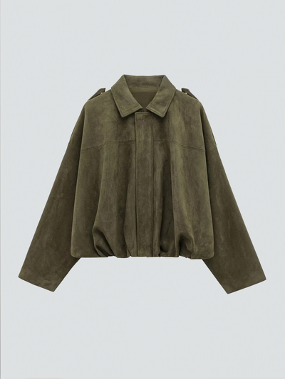 FAYE | Chaqueta Oversize De Ante