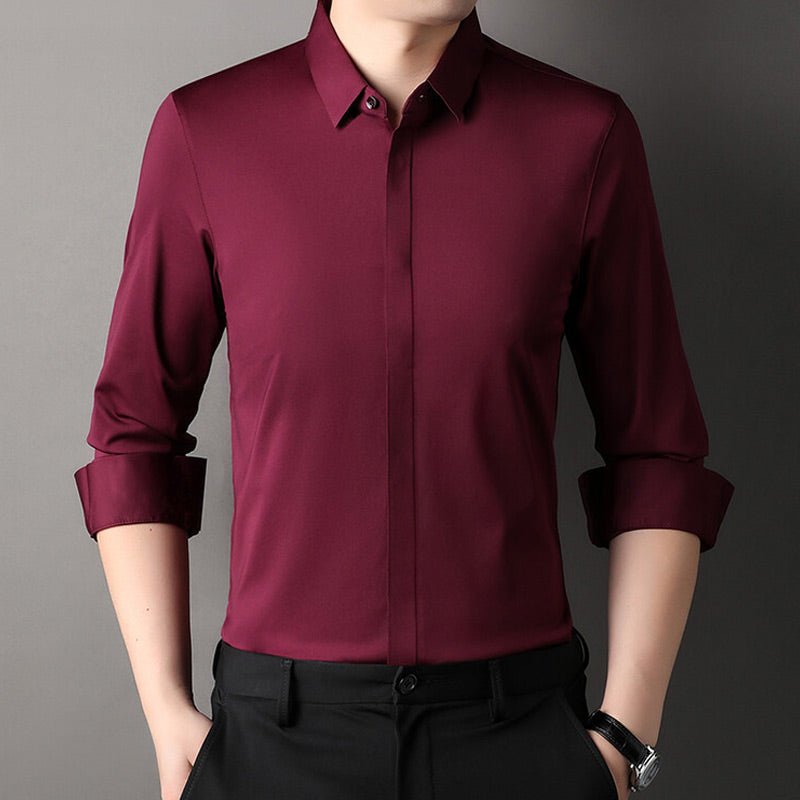 Jacobo | Camisa De Vestir Elástica Sin