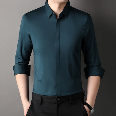 Jacobo | Camisa De Vestir Elástica Sin