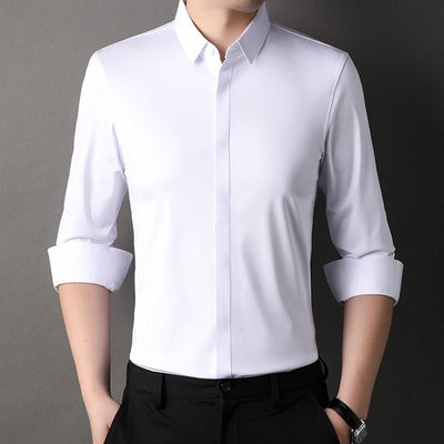 Jacobo | Camisa De Vestir Elástica Sin