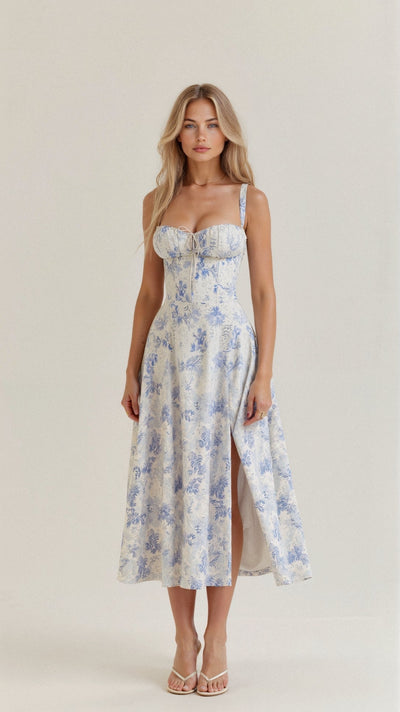 Kiana | Vestido Con Cola Karol Firenze