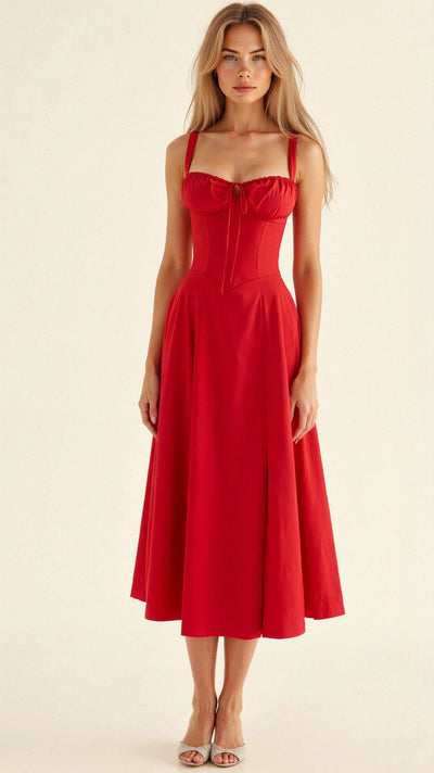Kiana | Vestido Con Cola Karol Firenze