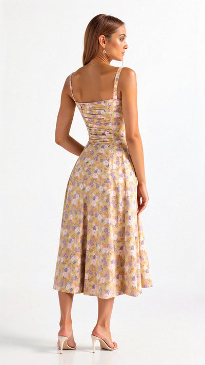 Kiana | Vestido Con Cola Karol Firenze
