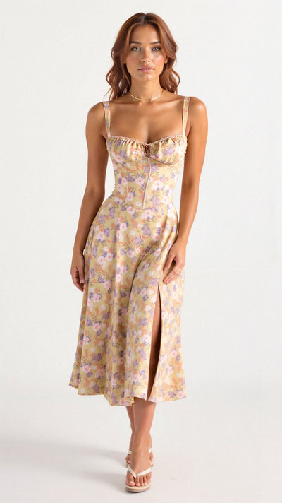 Kiana | Vestido Con Cola Karol Firenze