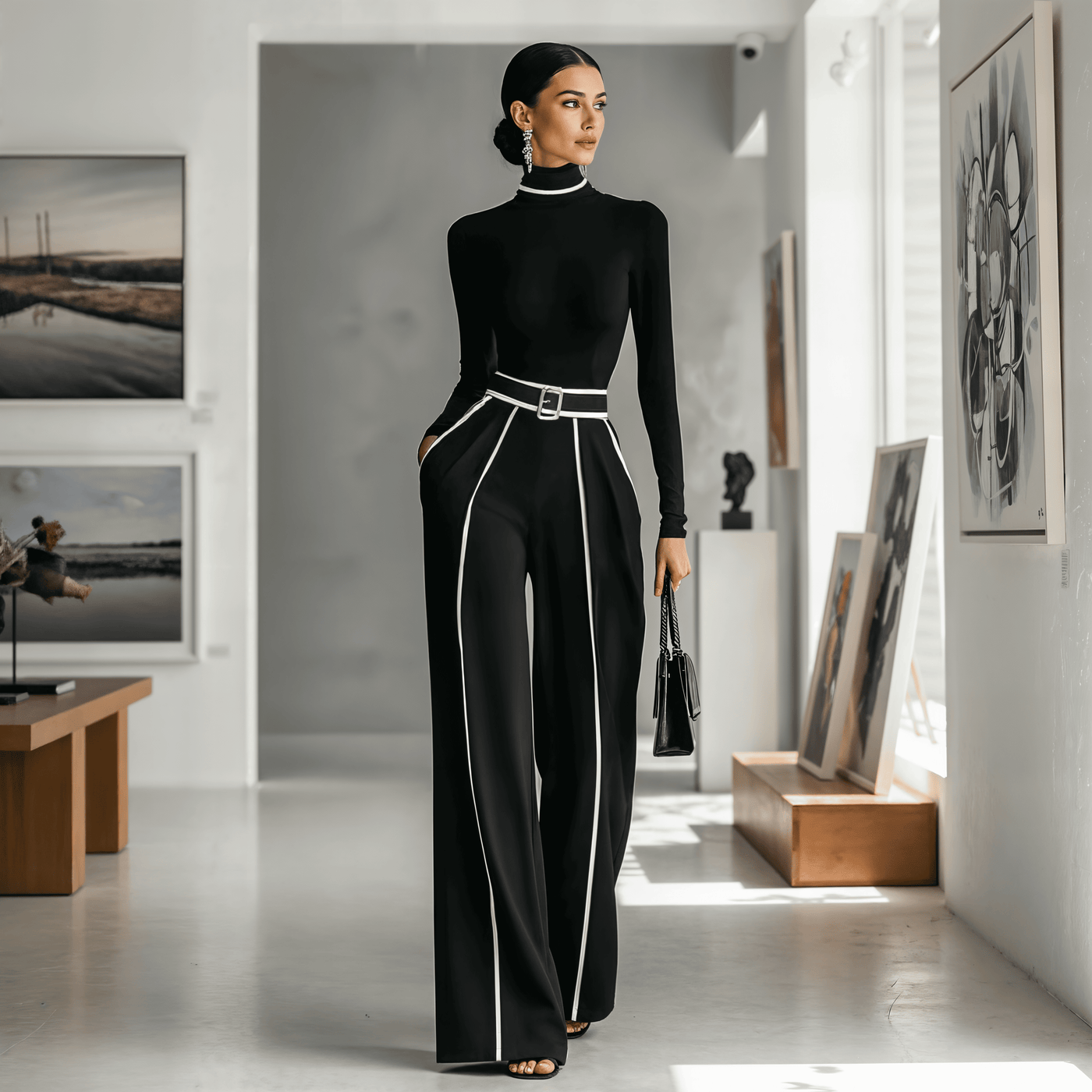 Olympia | Conjunto Ribete a Contraste