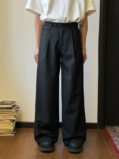 Lars | Pantalones Plisados Con Caída
