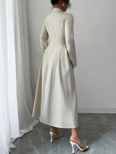 Carolina | Brygida Vestido Camisero Midi Elegante Karol Firenze