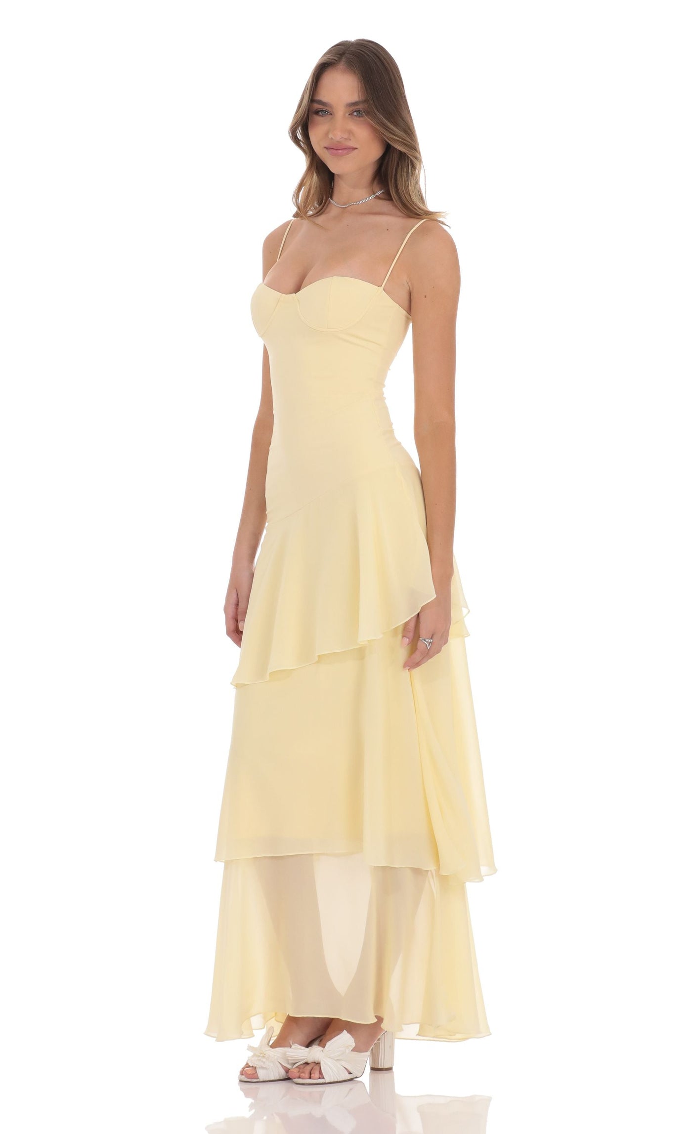 Emma | Solerina Vestido Maxi En Capas Karol Firenze