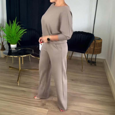 GABRIELLA | Set de 3 Piezas con Cárdigan Largo, Comodidad y Elegancia Versátil