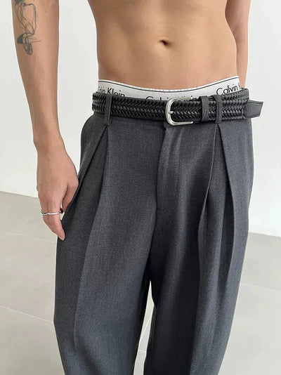 Jonas | Pantalones Plisados De Corte Relajado